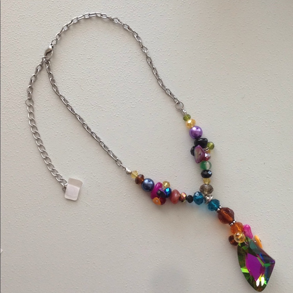 Necklace with the Colors of the Rainbow